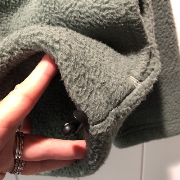 Jetty Pines pullover fleece jacket 3/4 snap front 3 pocket M - Picture 5 of 8